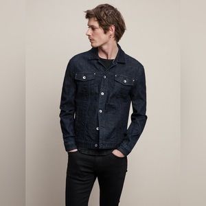 John Varvatos Denim Trucker Jacket